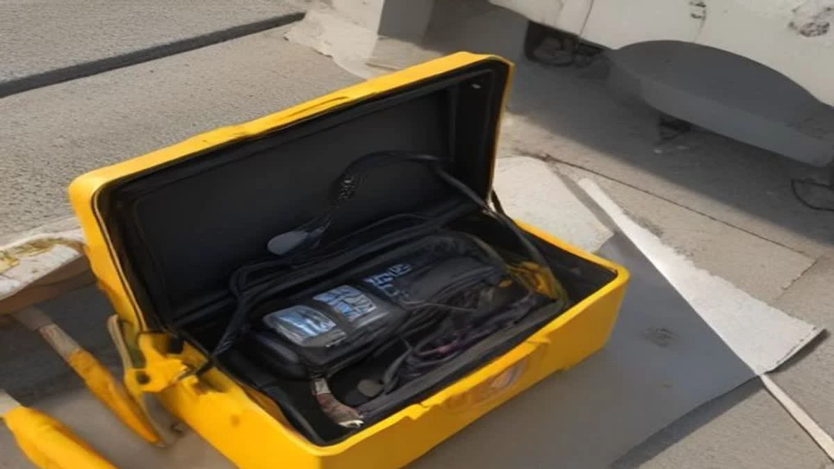 technician terminating a solar cable into a combiner box